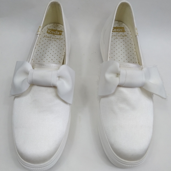 Keds Shoes - Keds x Kate Spade White New York Triple Decker Bow Sneakers USA 8.5